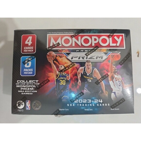 panini prizm booster box 2022-2023 Basketball Card Blaster It includes 24 Monopoly Panini Prizm NBA cards 2023-2024 Panini Monopoly Prizm NBA
